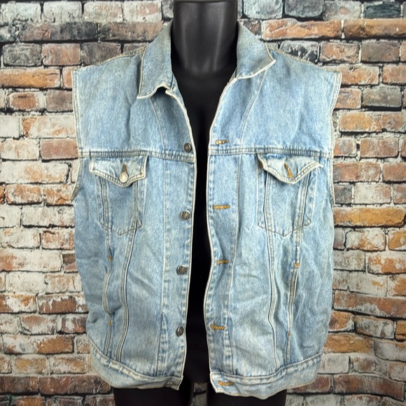 todays news Other - Todays News Blue denim vest Size M